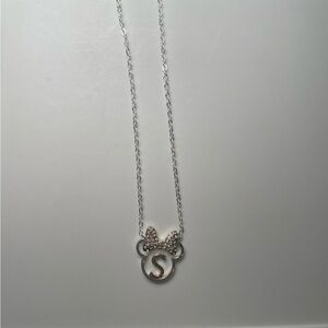 Disney “S” Initial Necklace